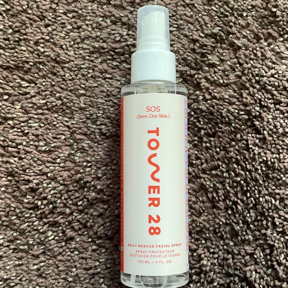 Tower 28 SOS Facial Spray - White and Red